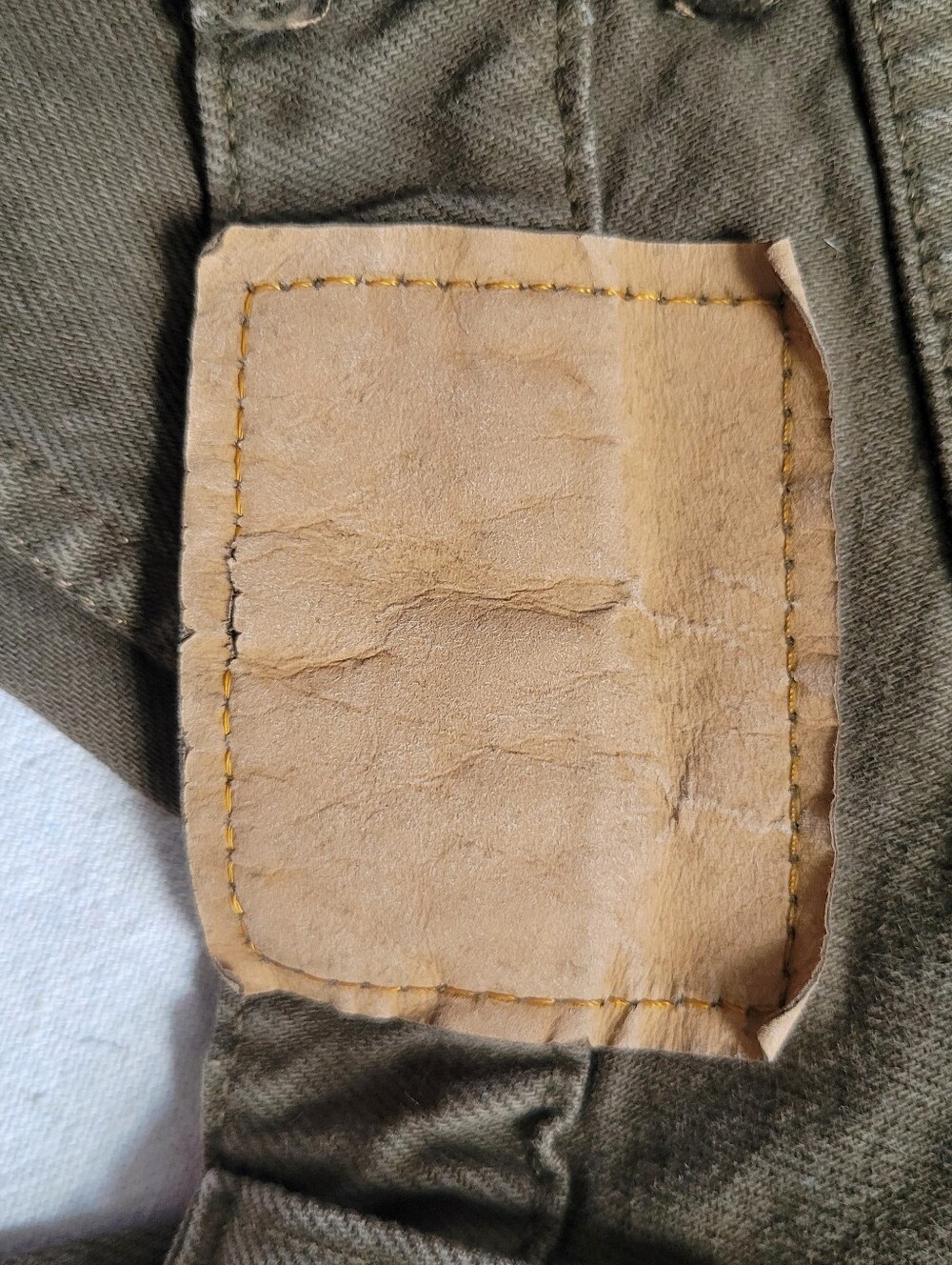 Vintage Levi's 512 Slim Fit Tapered Green Jeans Size 7 Short - Picture 8 of 8
